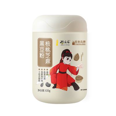 核桃芝麻黑豆粉